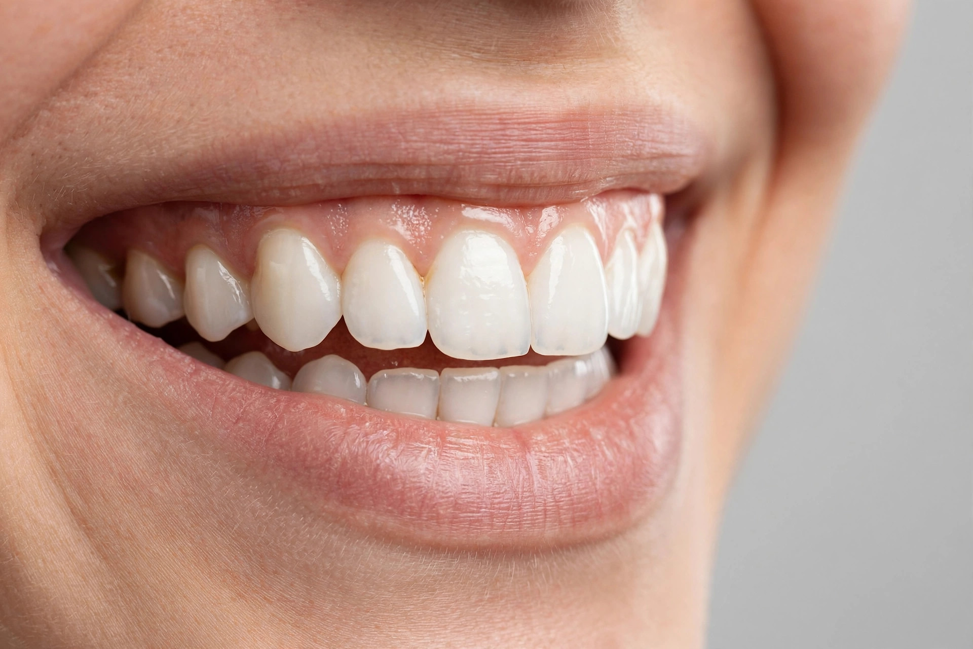 Healthy bright smile