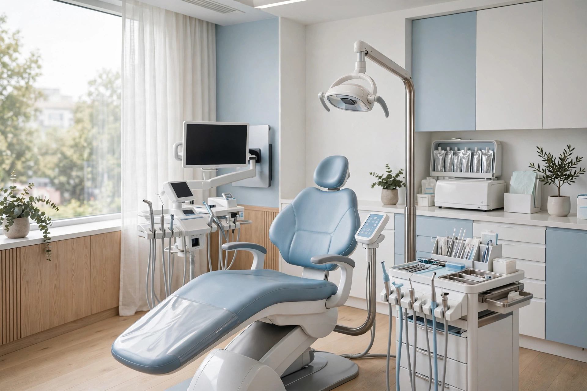 Modern dental treatment room