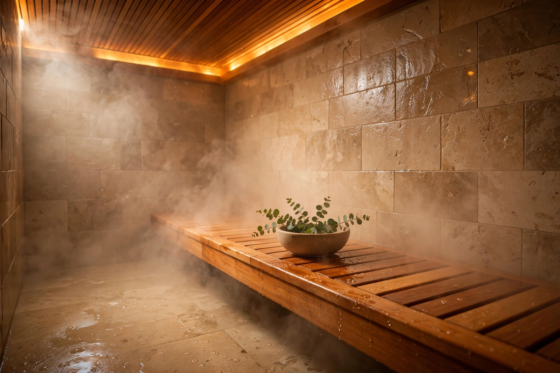 Private steam room