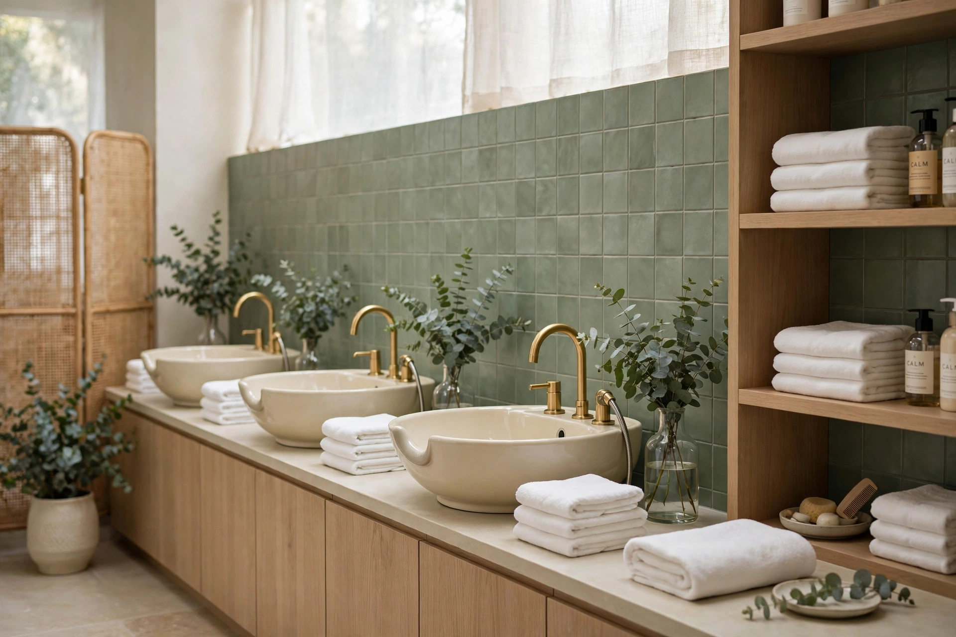 Salon wash lounge
