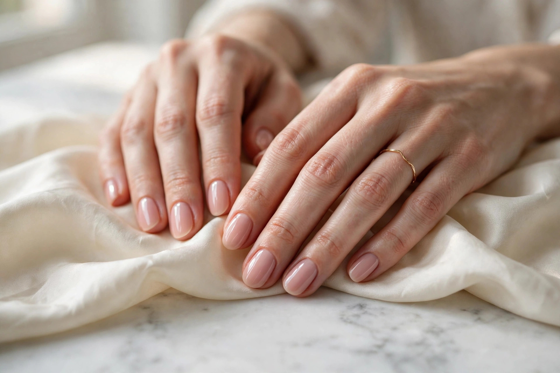 Design concept image of a finished manicure