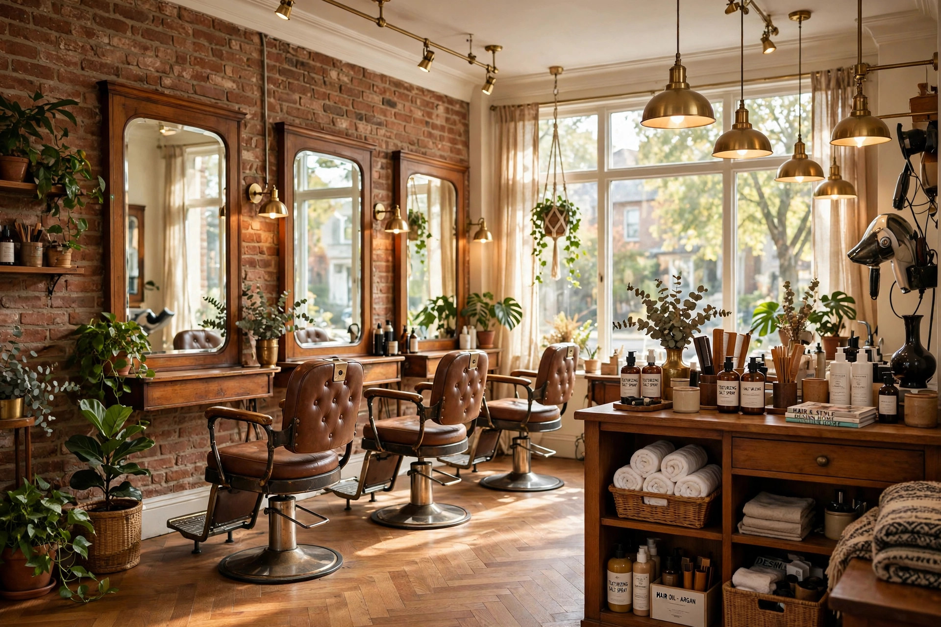 Salon interior