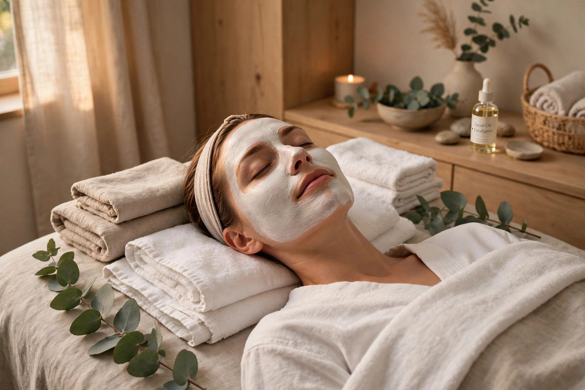 Relaxing spa facial at Spruce